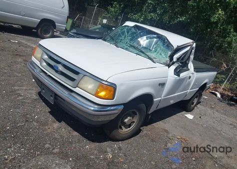 1996 Ford Ranger из США, поврежденный, VIN 1FTCR10AXTUA92751